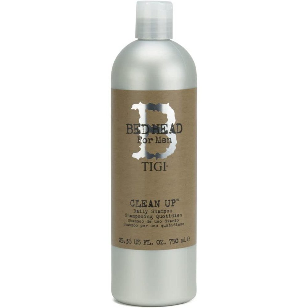 Bed Head for Men by TIGI Clean Up Mens Daily Shampoo for Normal Hair 750ml